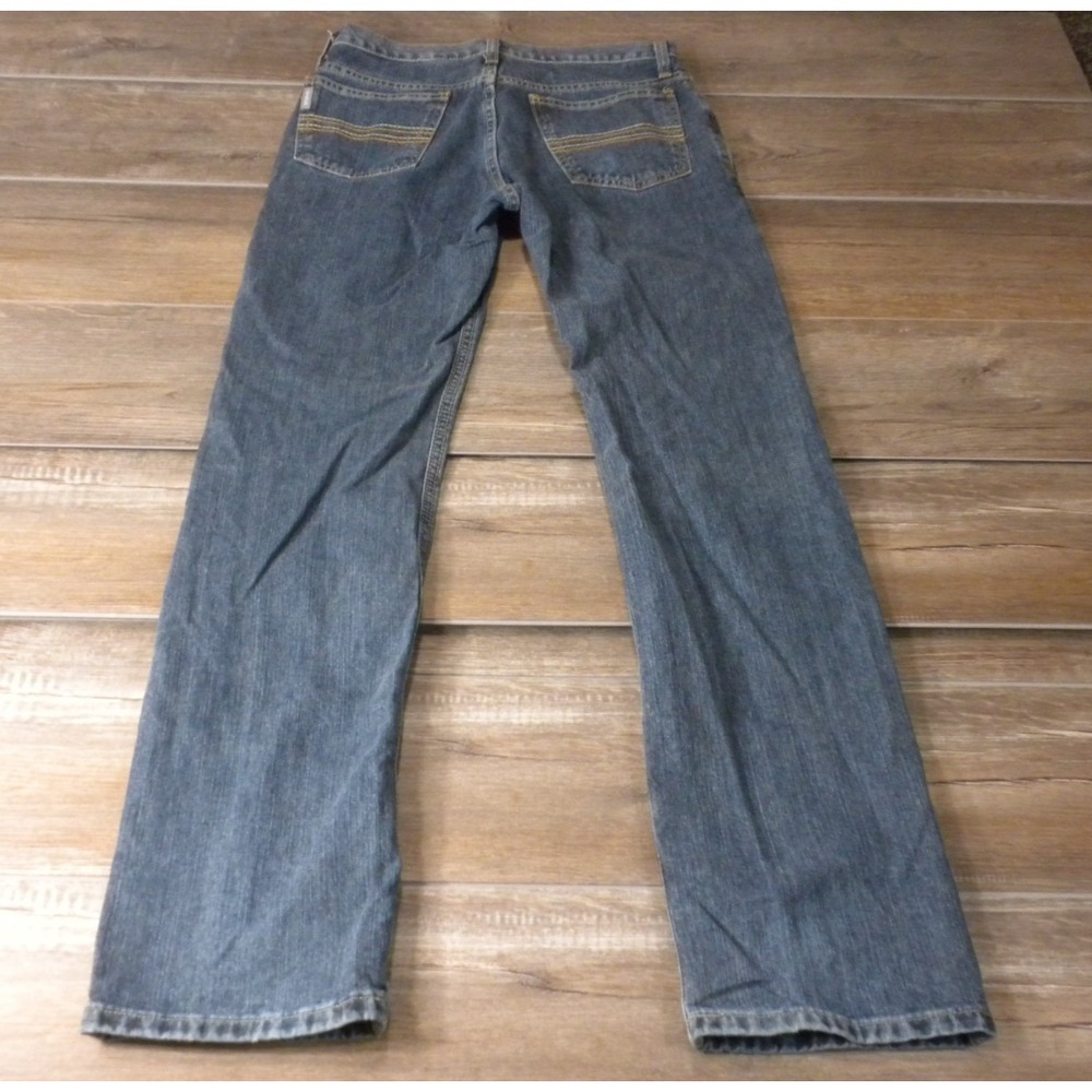 Cinch Jeans Mens 30x34 Blue Denim Silver Label Slim Straight Cowboy Western - Picture 3 of 12